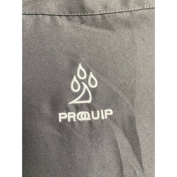 Proquip Mens Windproof Jacket XXL Black Polyester Sportswear Short Sleeve - Picture 7 of 16